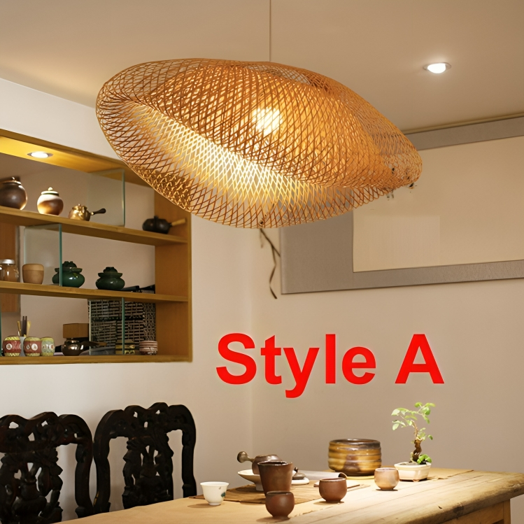 Design Rattan Hanging Lamp