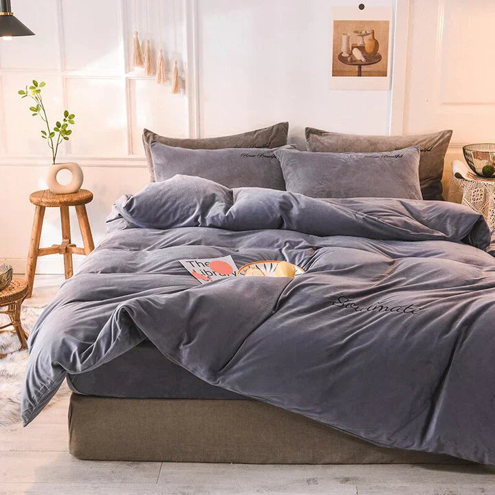 VeloursNuit - Cozy Duvet Cover for Perfect Sleep