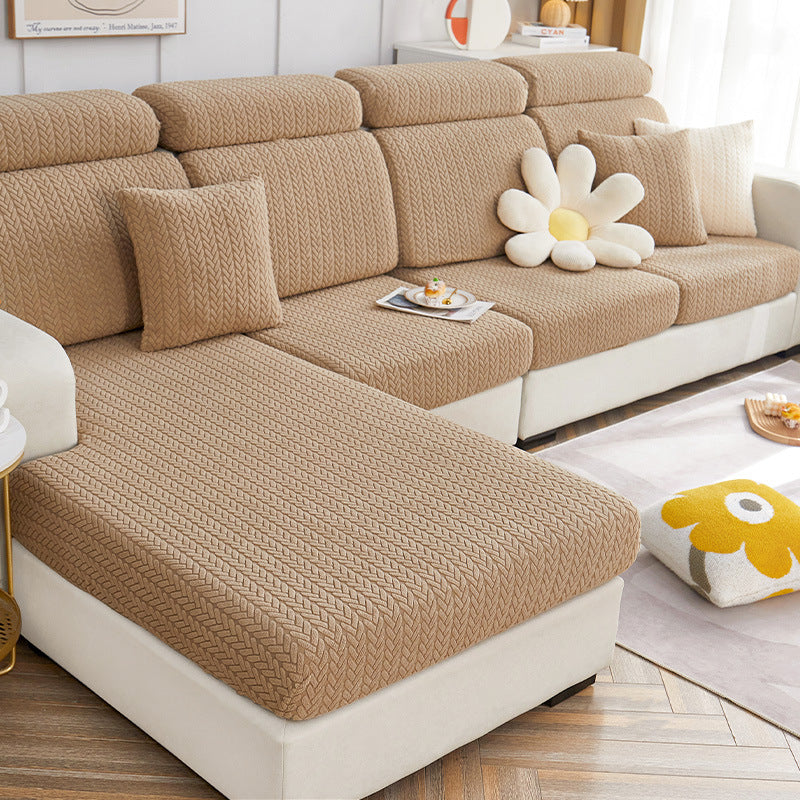 Small Wheat Pattern Sectional Pet Couch Cover