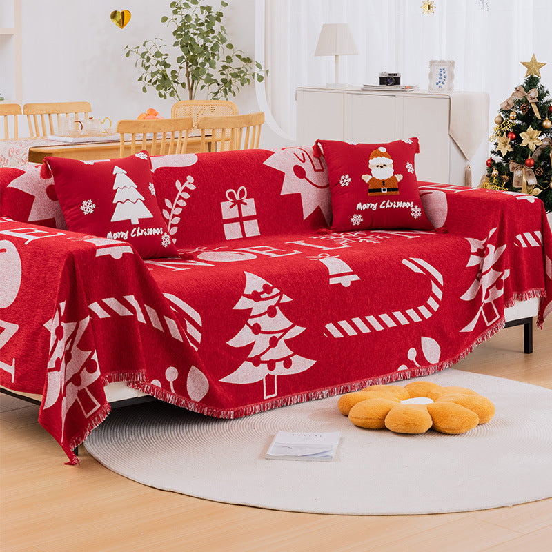 Christmas Sofa Slipcover Couch Cover