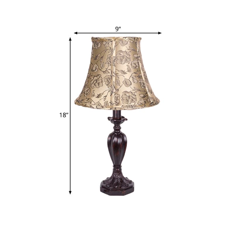 StijlGlow - Designer Night Light with Resin Bell Holder