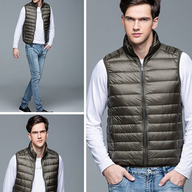 Autumn/winter Down Vest for men