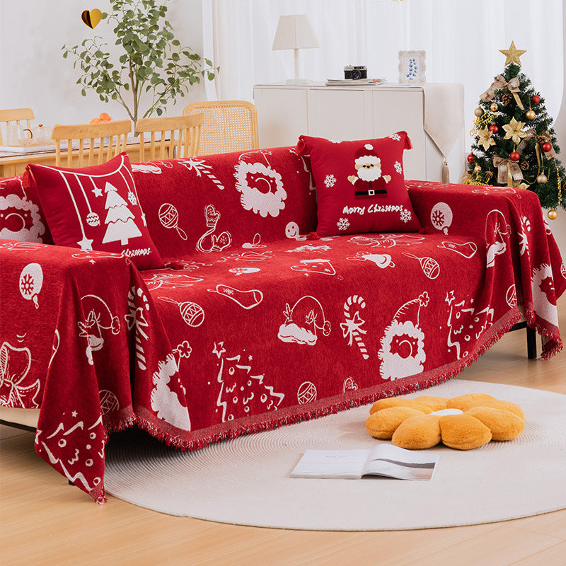 Christmas Sofa Slipcover Couch Cover