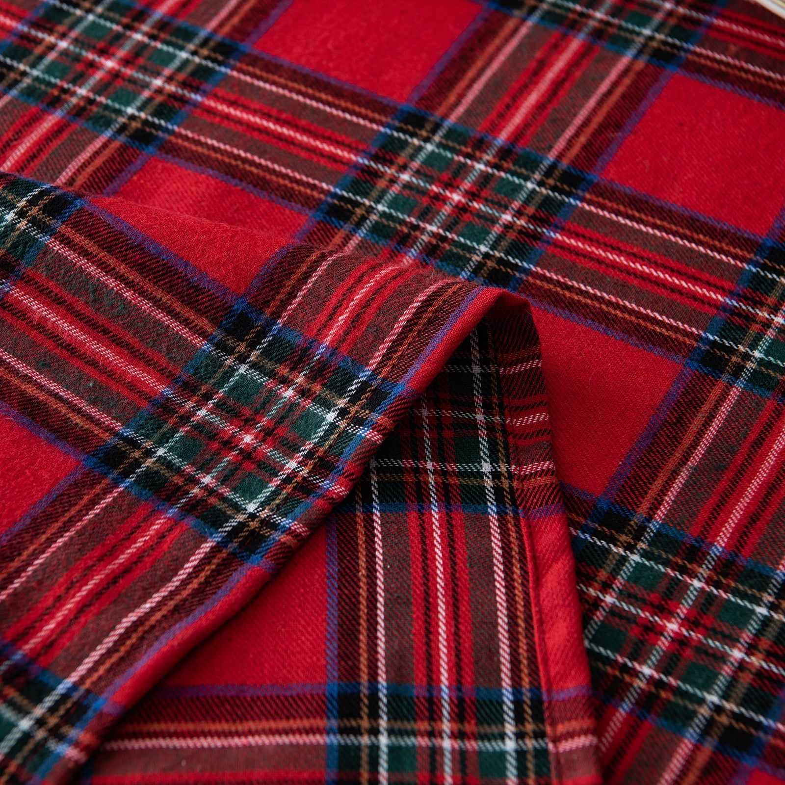 Christmas Party Traditional Scottish Tartan Squares Tablecloth