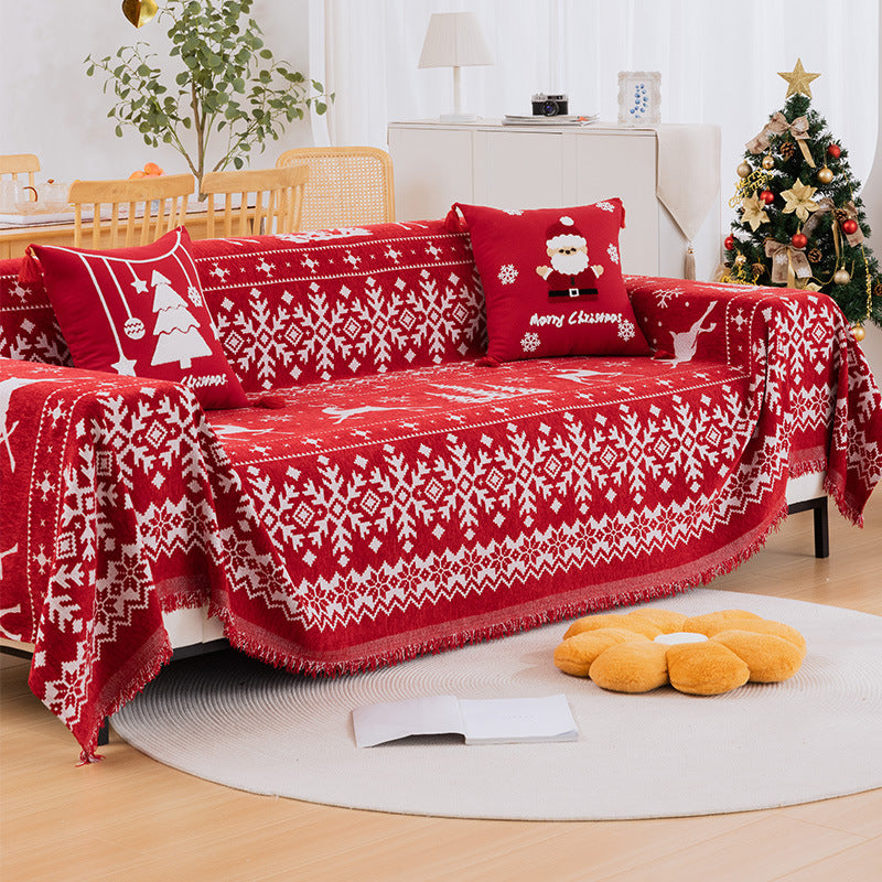 Christmas Sofa Slipcover Couch Cover