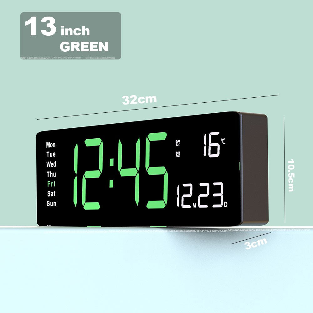 Colorful Acrylic Digital Clock - Bring color to your interior!