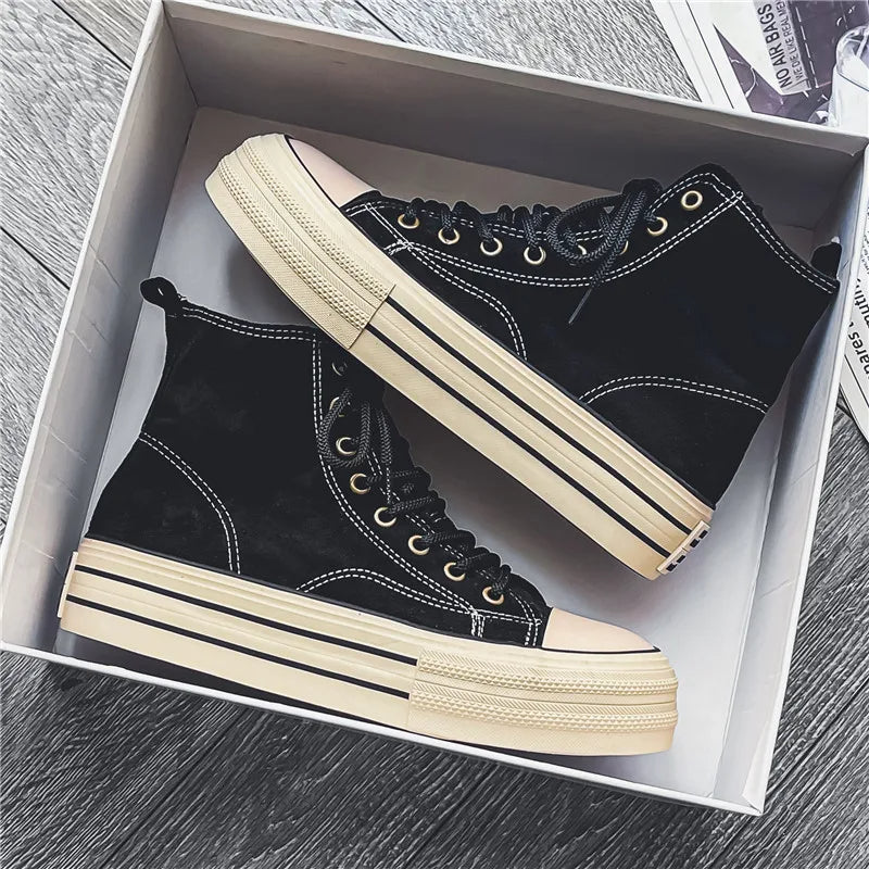 Vanguard Suede Platform High Tops