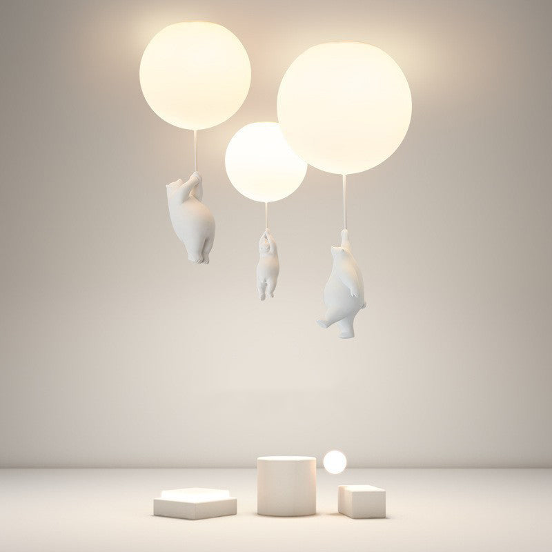 SkyDream Ceiling Lamps Children's Hanging Lamp Bear and Balloon