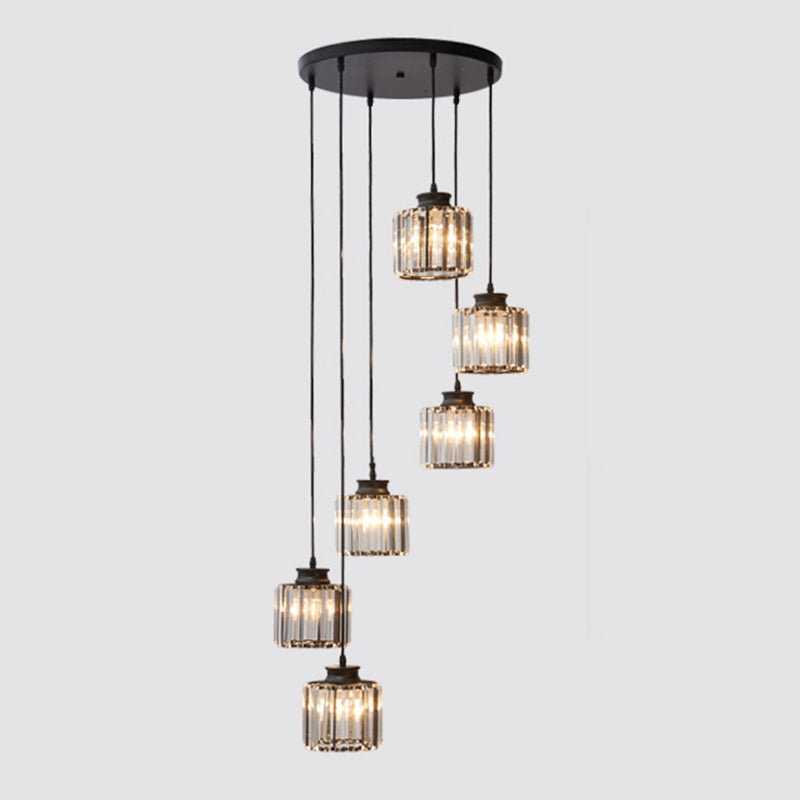 Aluminum Drum Hanging Lamp - Modern and Elegant