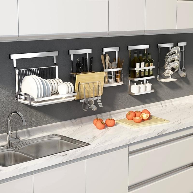 Claren Wall-Mounted Kitchen Utensil Storage Racks