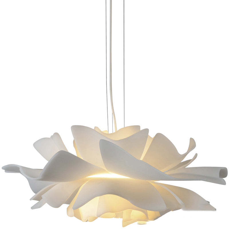 Bella Modern Design Pendant Lamp Flower White Metal Living Room Bedroom