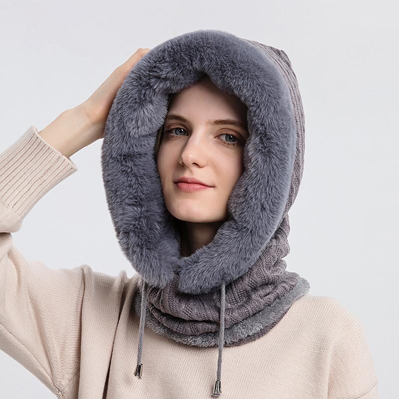 WarmHoodie - Fleece Scarf