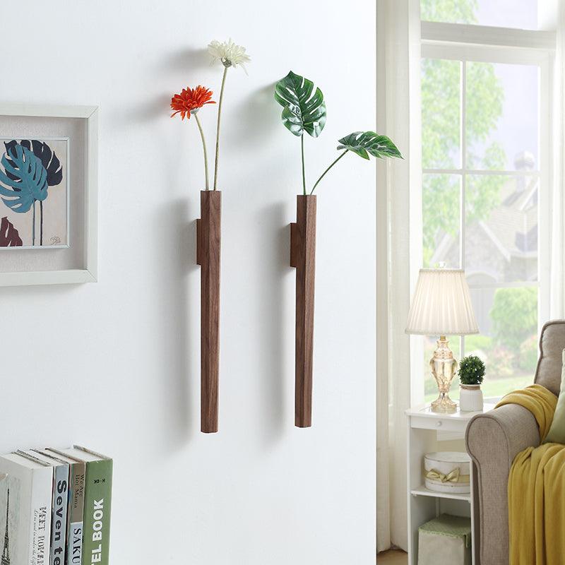 Wooden Wall Pencil Vase