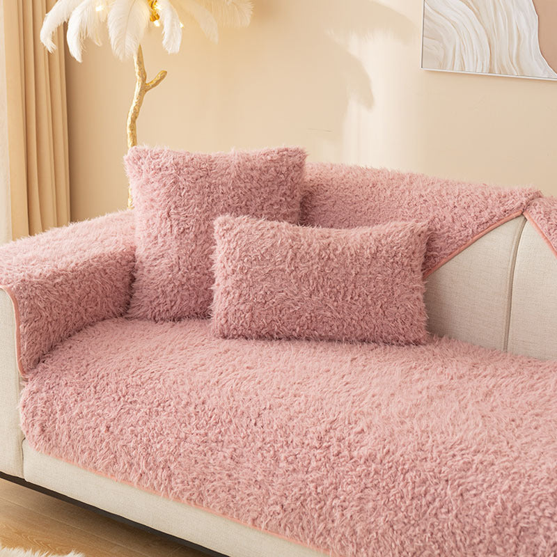 Cozy Plush Thickened Non-slip Sofa/Couch Cover