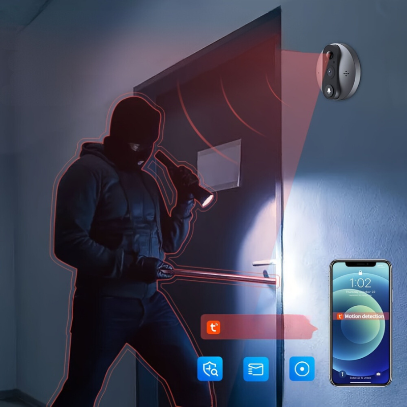 SecuVue - Smart Digital Door Spy with Camera