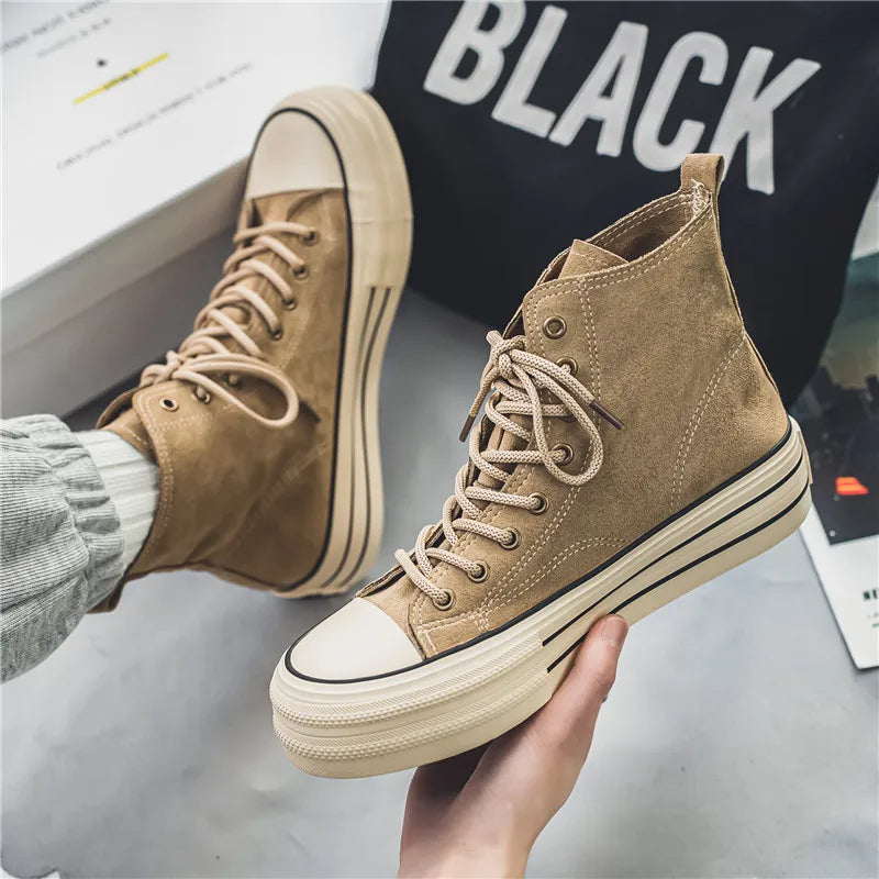 Vanguard Suede Platform High Tops