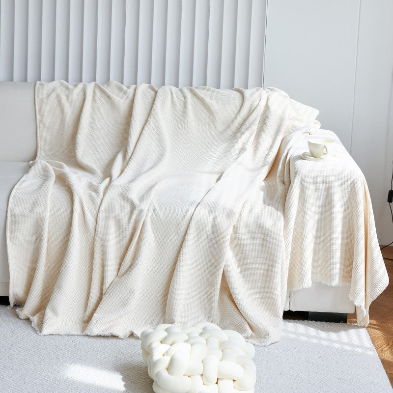 Chic Chenille Sofa Throw Blanket Couch Cover