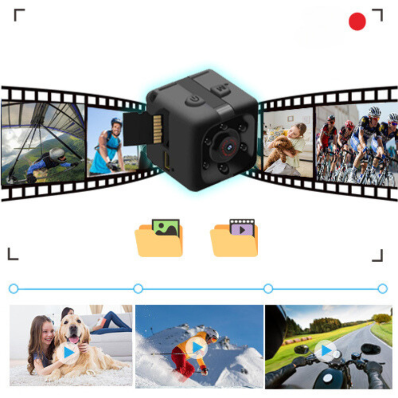 VisionInvisible - Miniature 1080P Camera for Security