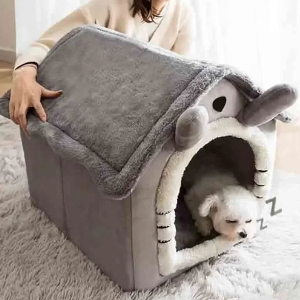 Artic Velvet Dog Bed