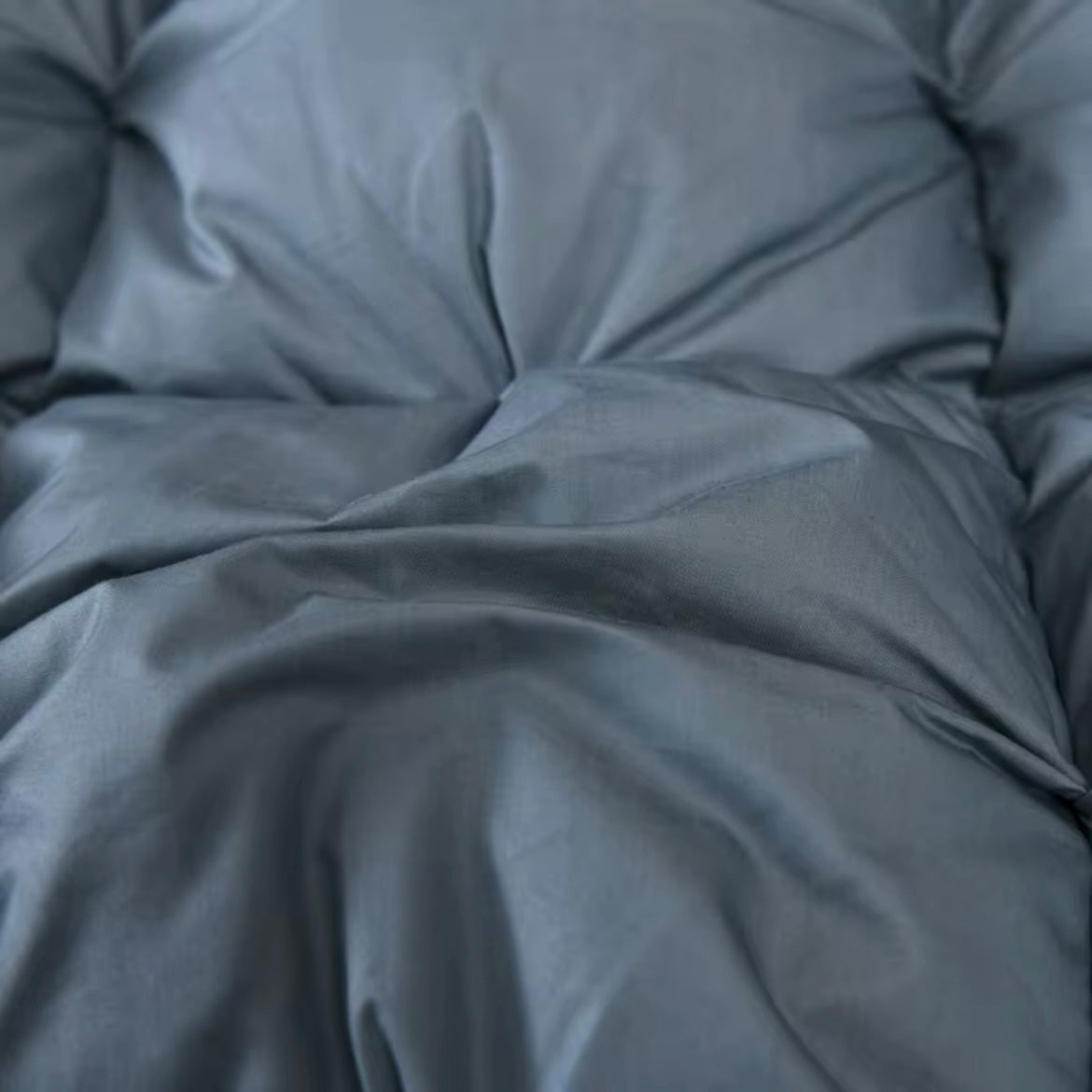 Splendore Dark Blue Goose Down Comforter