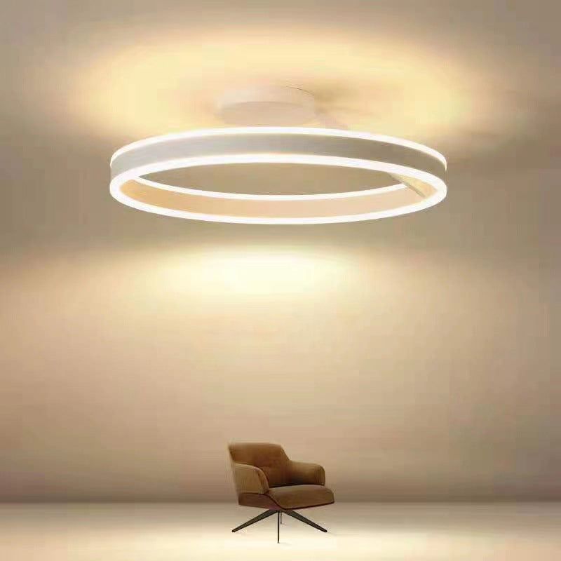 ArishaGlow - Elegant LED ceiling lamp in gold and metal