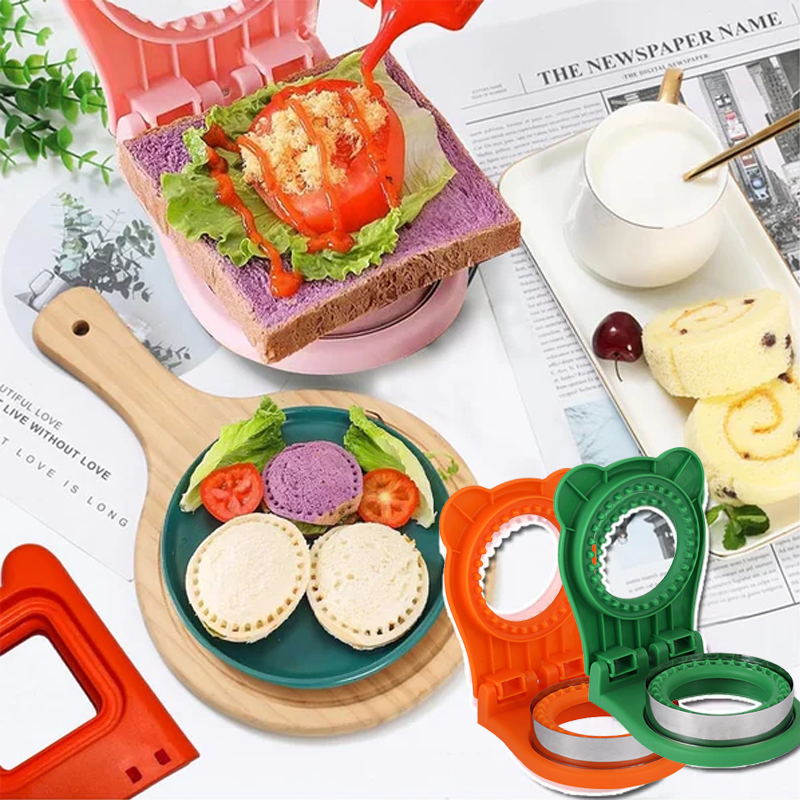 Uncrustable Sandwich Cutter and Sealer