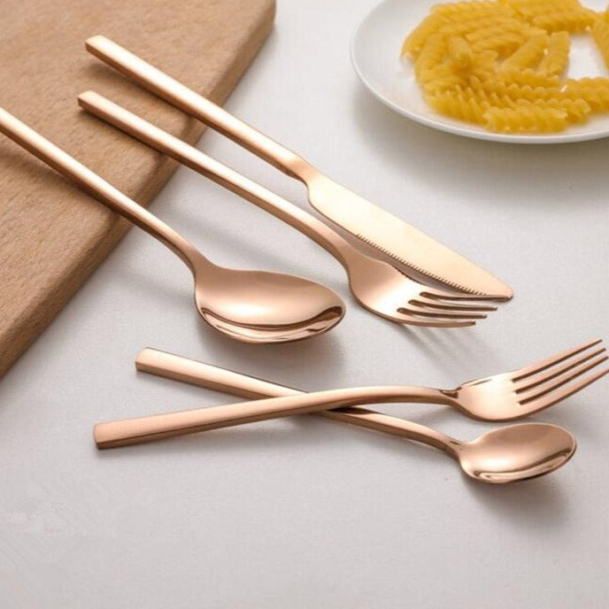 30 Piece Arya Flatware Utensils Sets