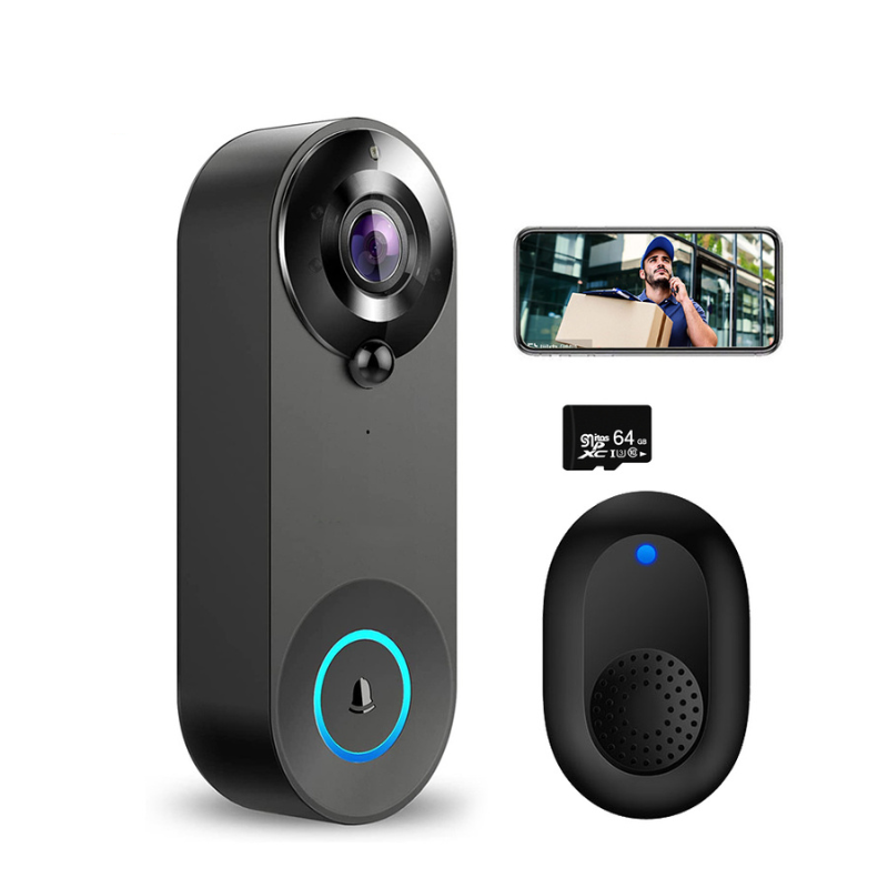 SecuriCam - Wireless Video Doorbell 1080P