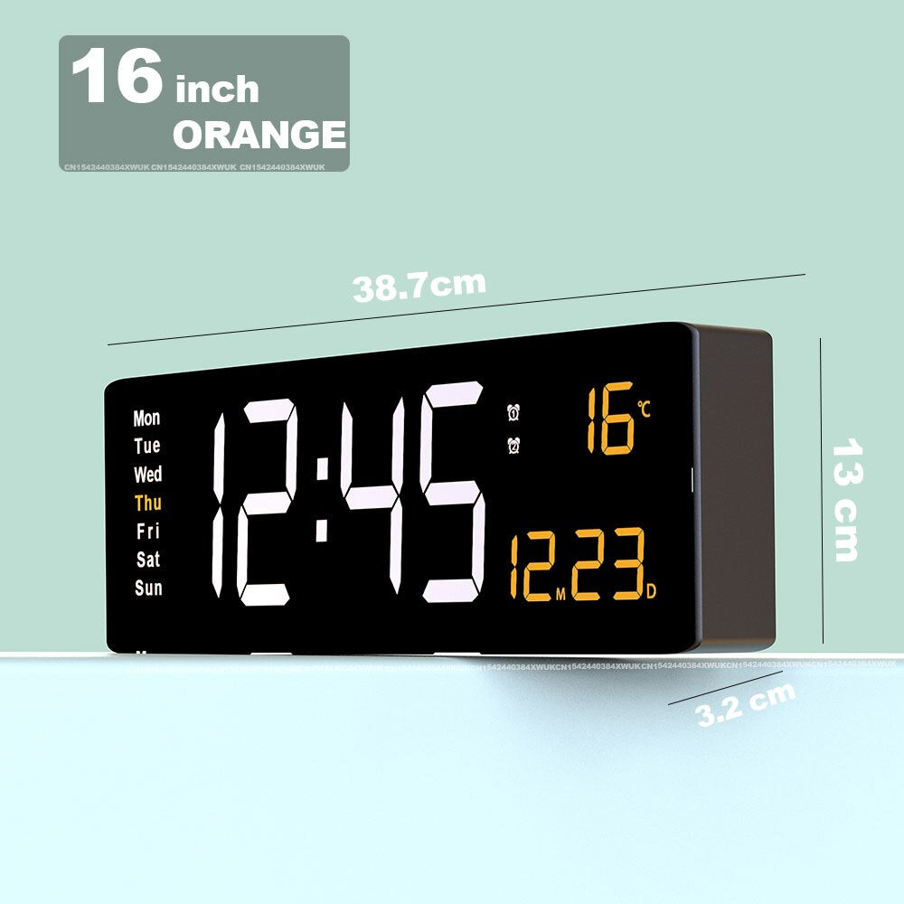 Colorful Acrylic Digital Clock - Bring color to your interior!