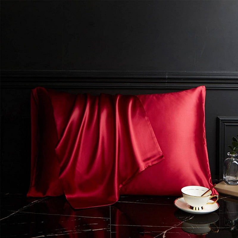 Vibrant Luxury Pure Mulberry Silk & Tencel Pillowcases