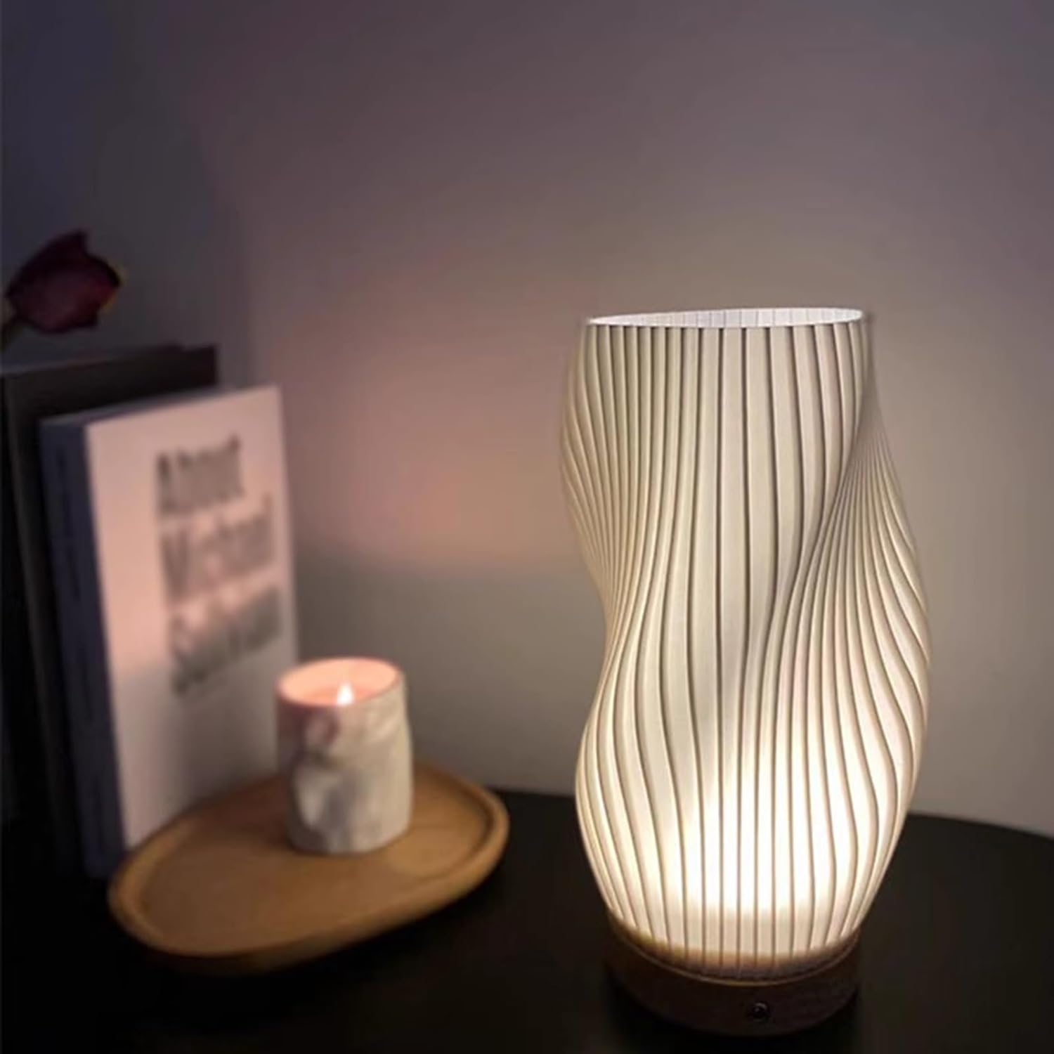 Serene Wavecrest Lamp