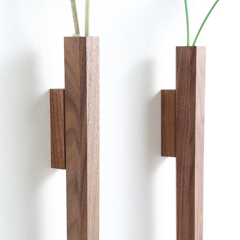 Wooden Wall Pencil Vase