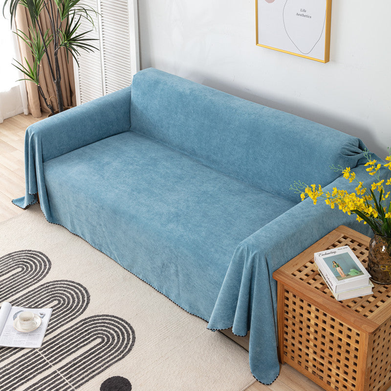 Corduroy Solid Color Waterproof Sofa/Couch Cover