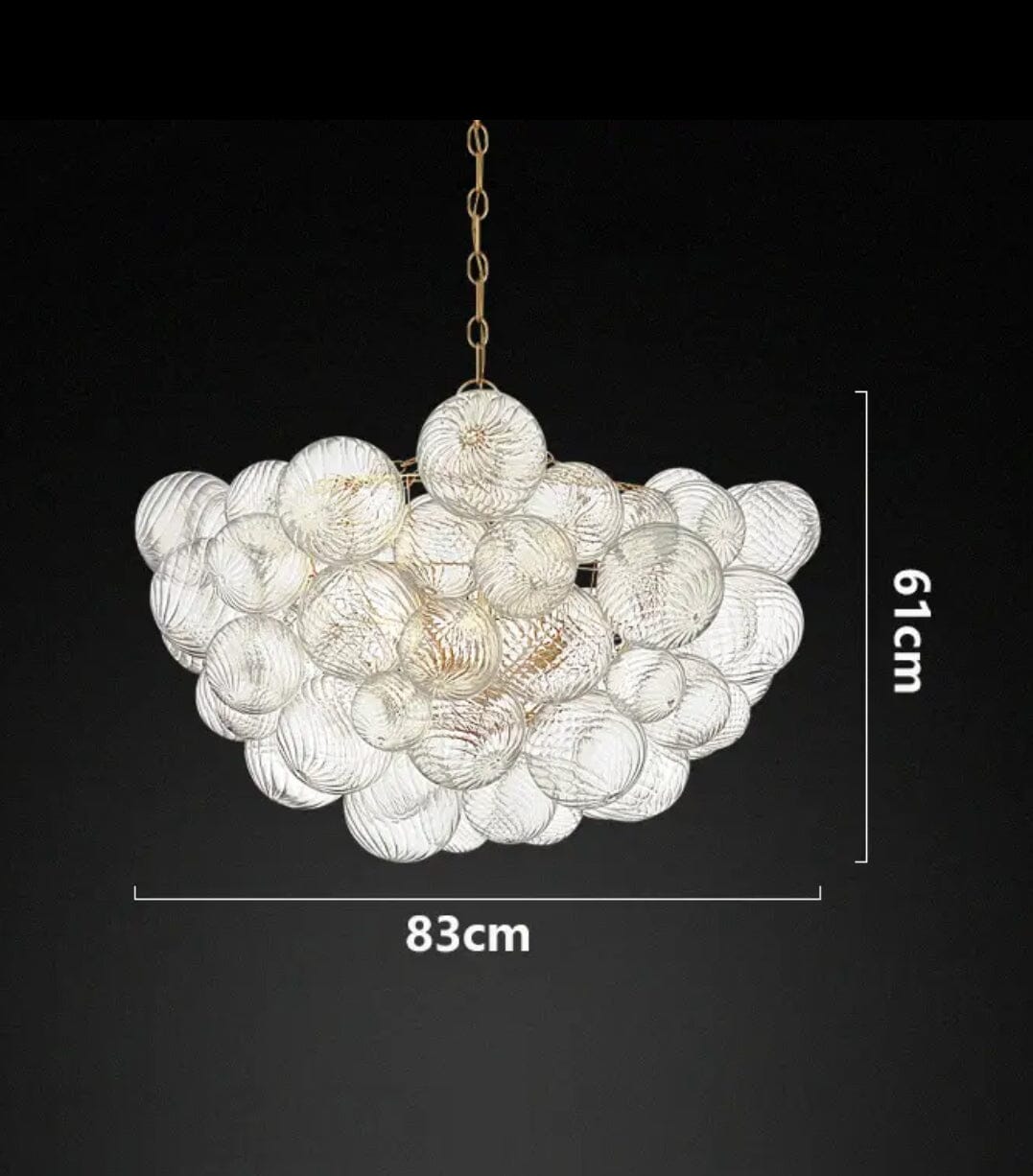 Vrimlo Bubble Chandelier