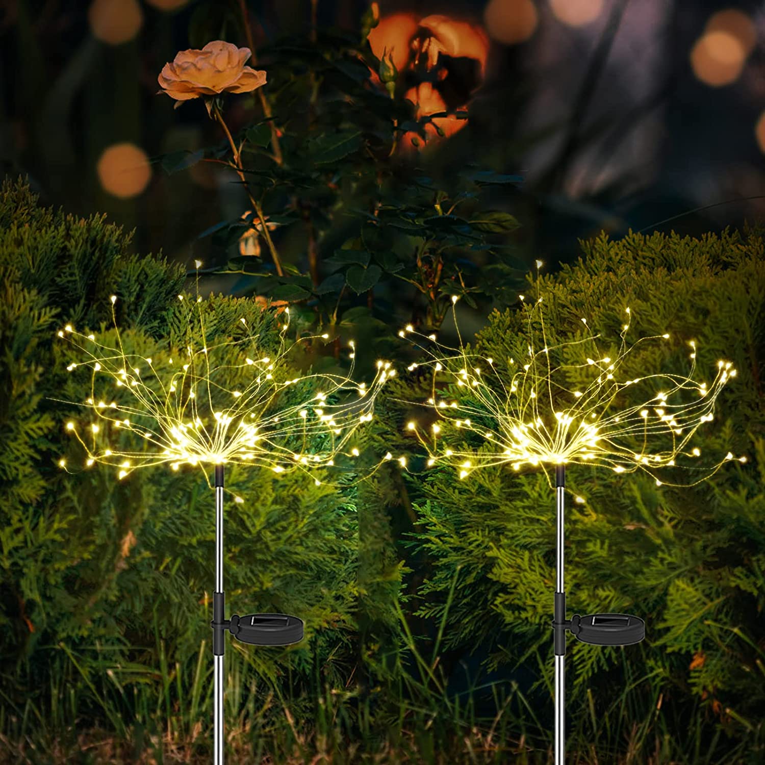 Solarsparks - Solar outdoor lights in fireworks style