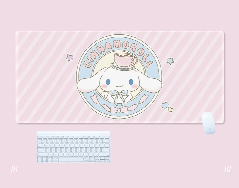 Cinnamoroll Kuromi Deskmat