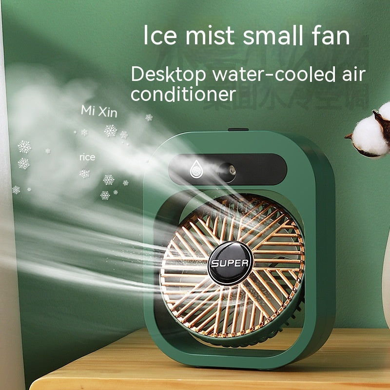 AquaFlow™ -  a portable misting air conditioner fan