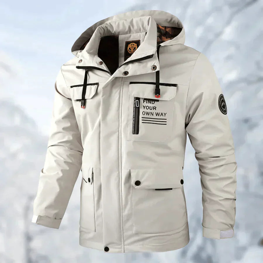 Alaska - Wind and Waterproof Men's Jacket for Spring and autumn