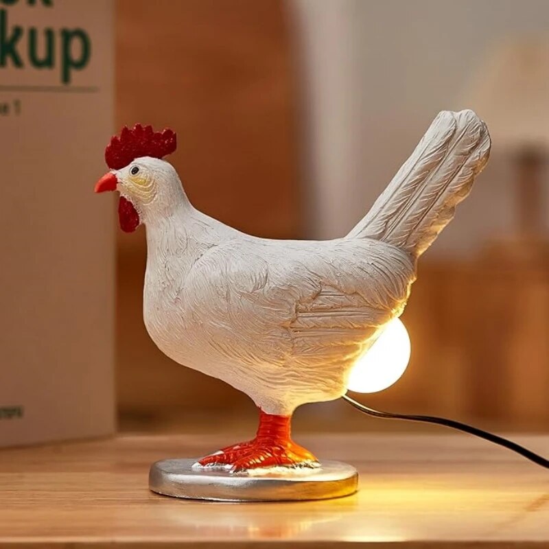 ChickenLamp™ - funny table lamp in the shape of a chicken