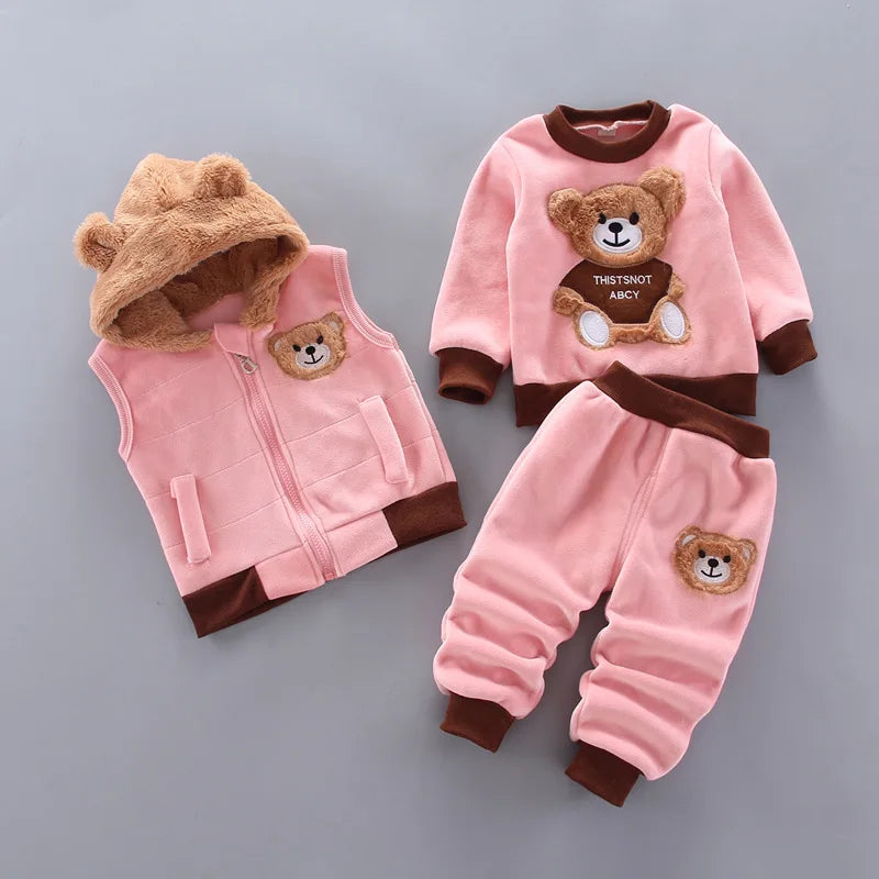 Cute winter set for kids | 3 parts