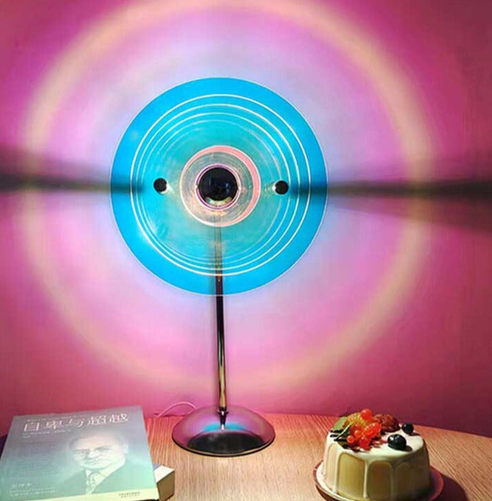 Bauhaus-inspired Retro Aura Lamp