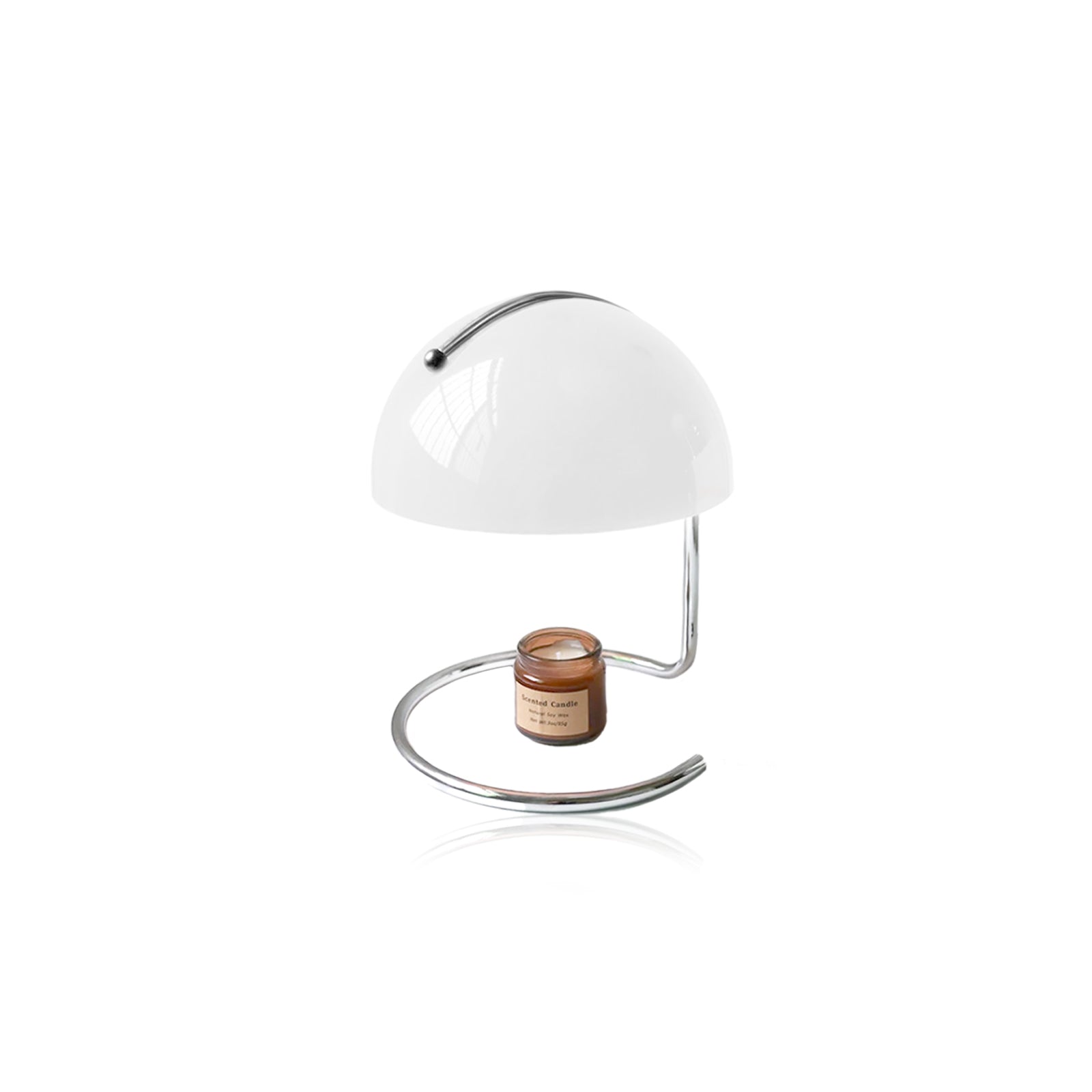 Bauhaus Style Mushroom Candle Warmer Lamp