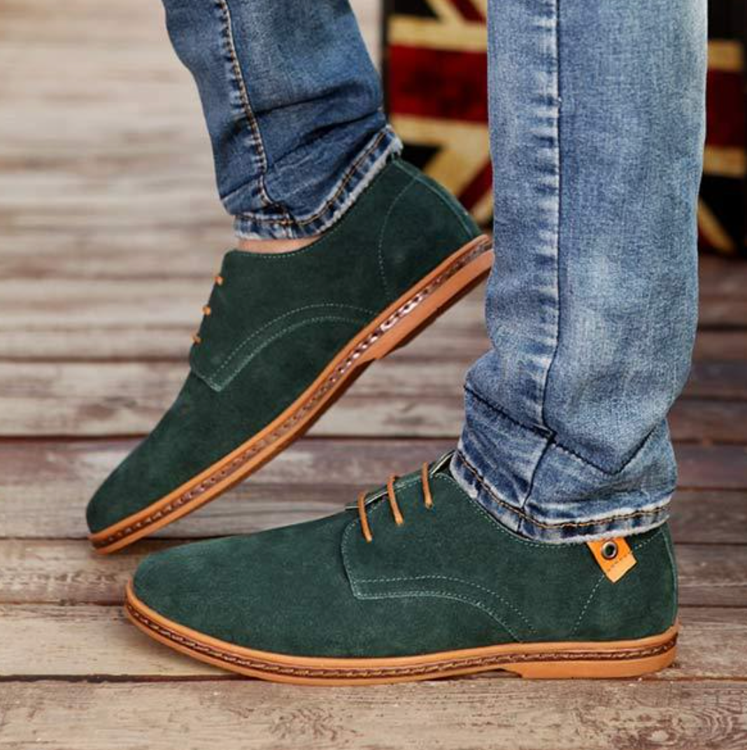 Bernard - Elegant suede shoes for men