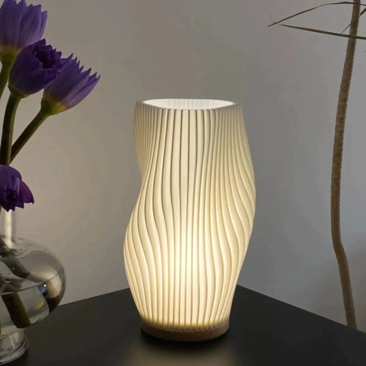 Serene Wavecrest Lamp