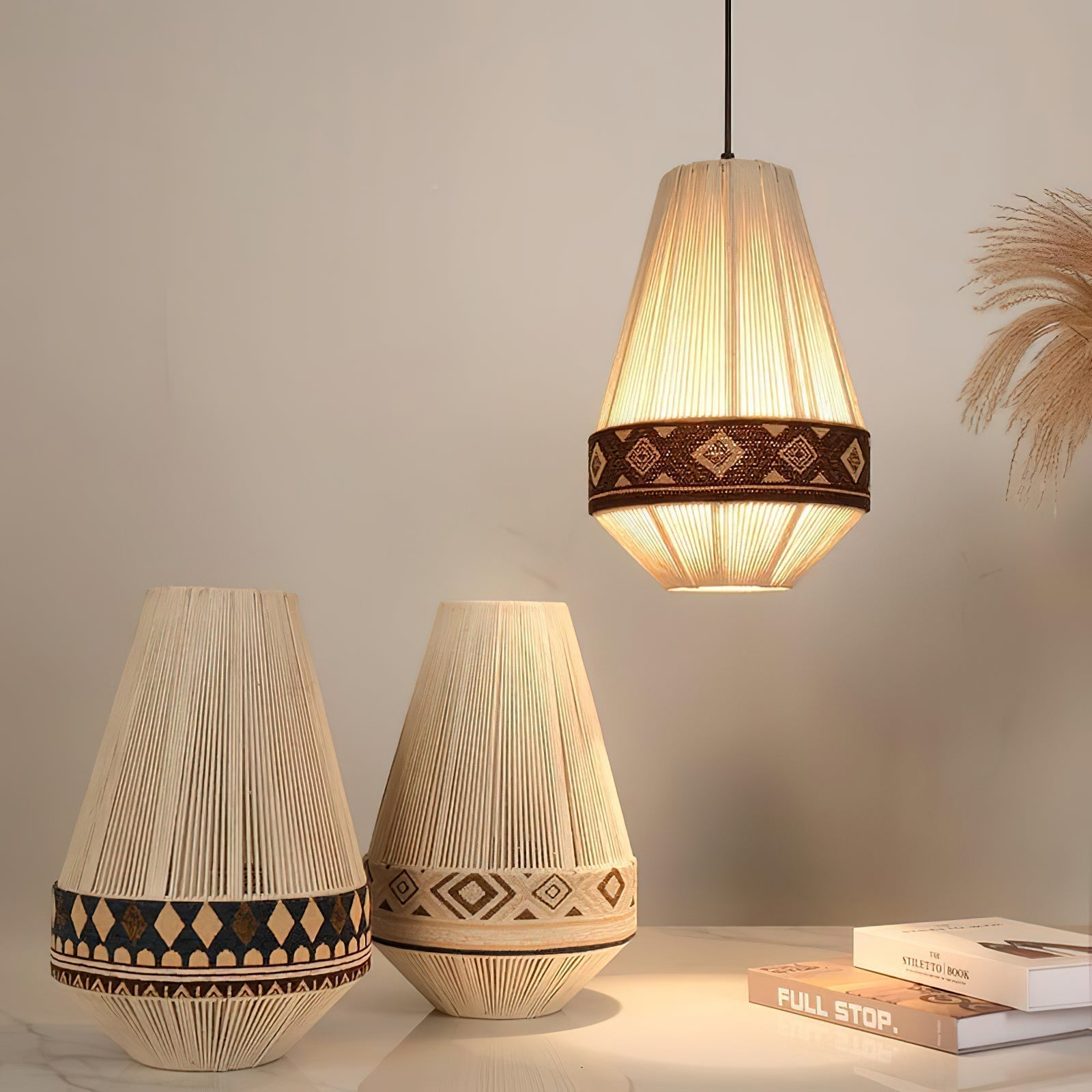 Bohemian – Pendant lamp with fringes