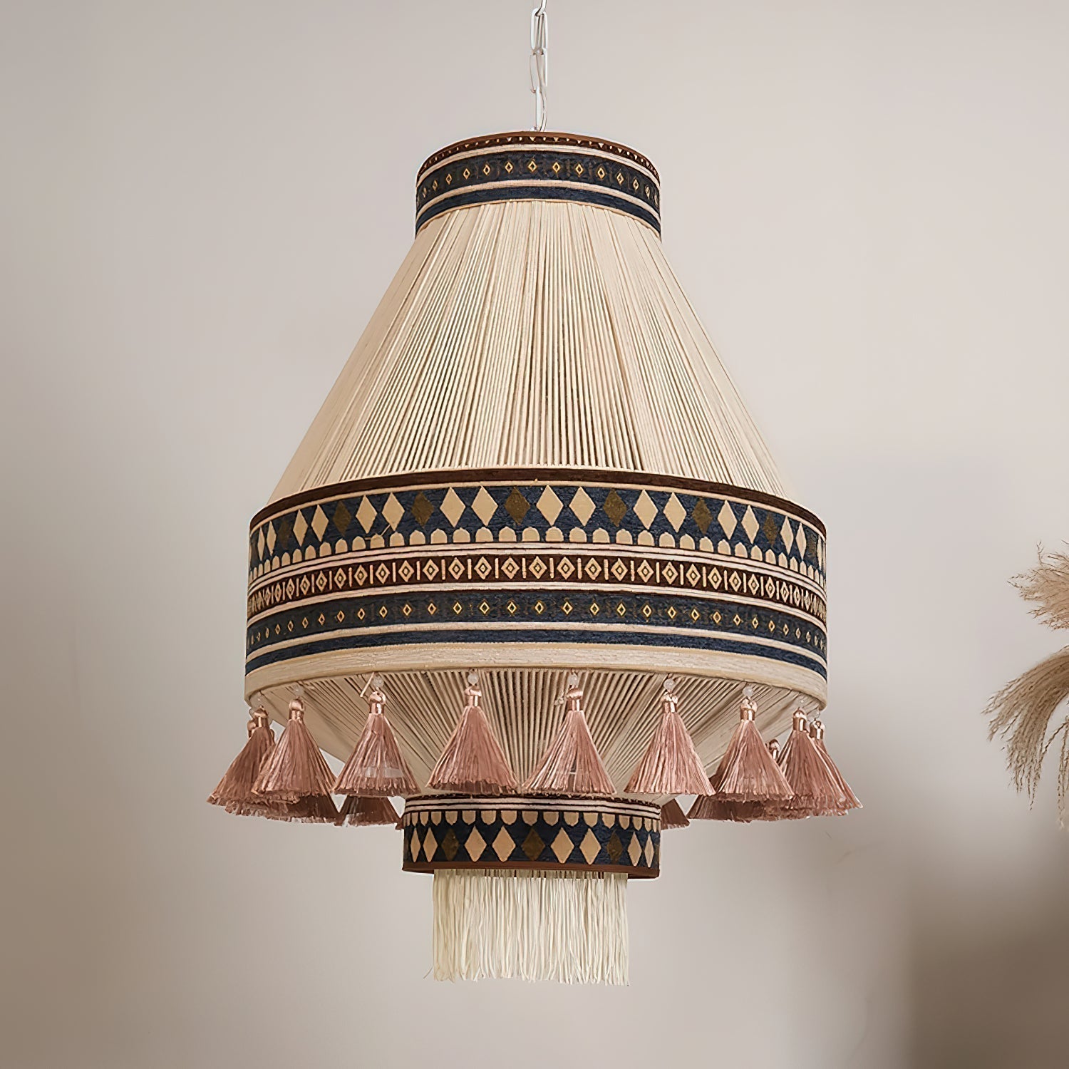 Bohemian – Pendant lamp with fringes