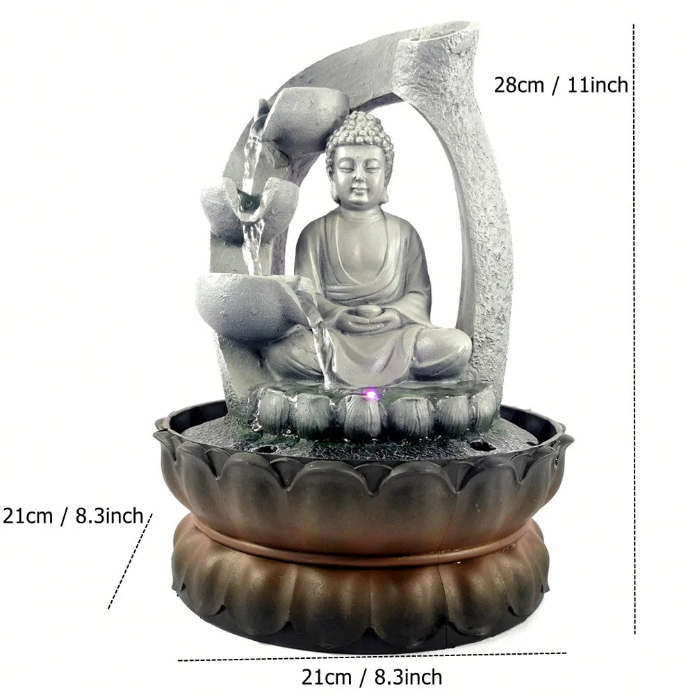 ZenFlow - Buddha Water Fountain