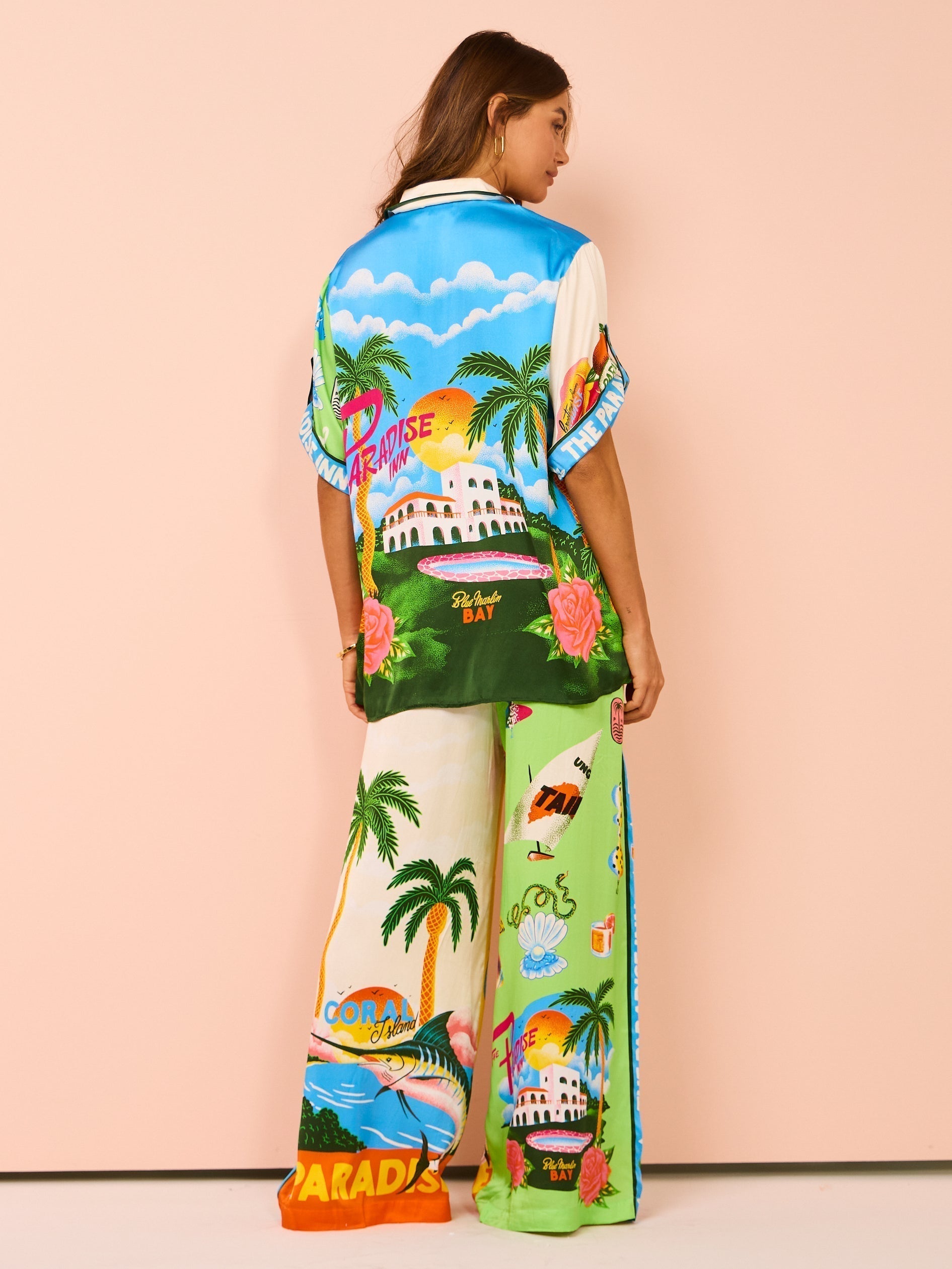 Tropicala™ - Coconut Trees Print Two-Piece Set