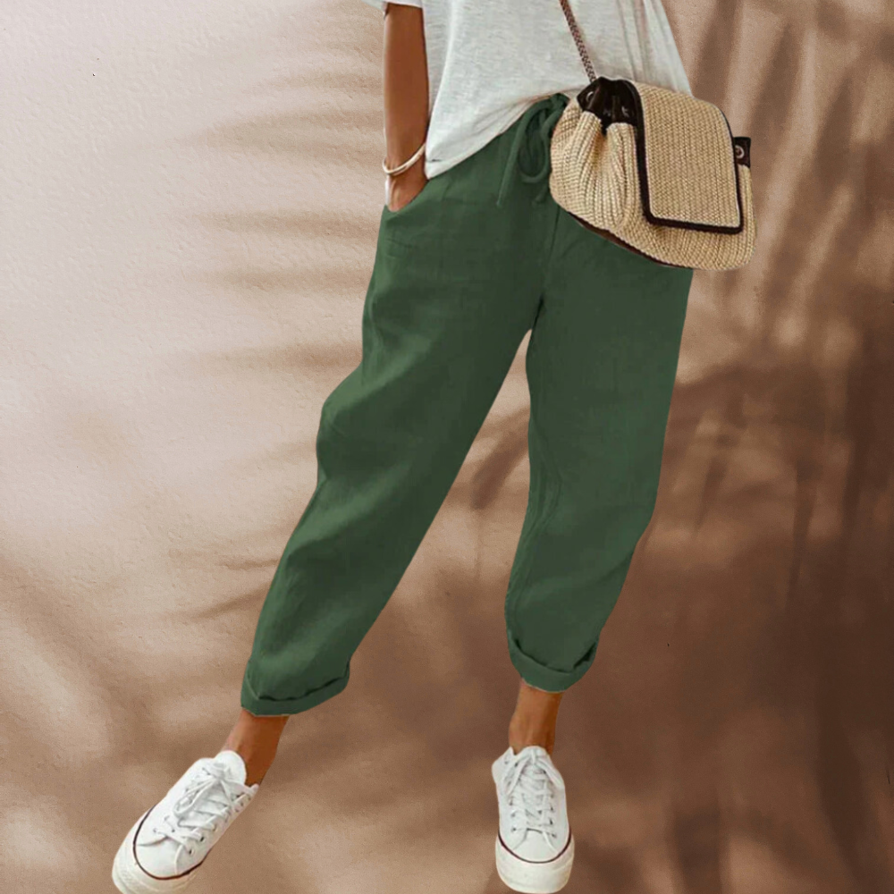 BIBI - Casual and stylish linen trousers/pants