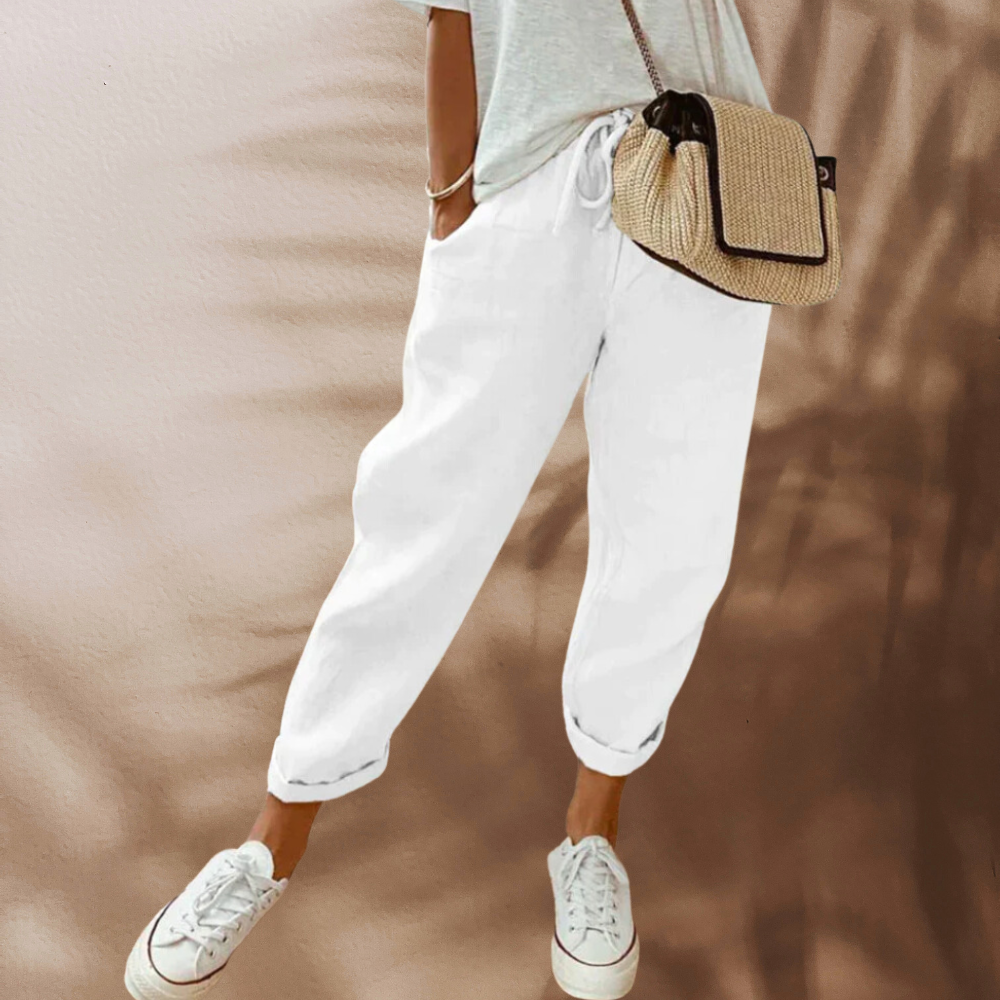 BIBI - Casual and stylish linen trousers/pants